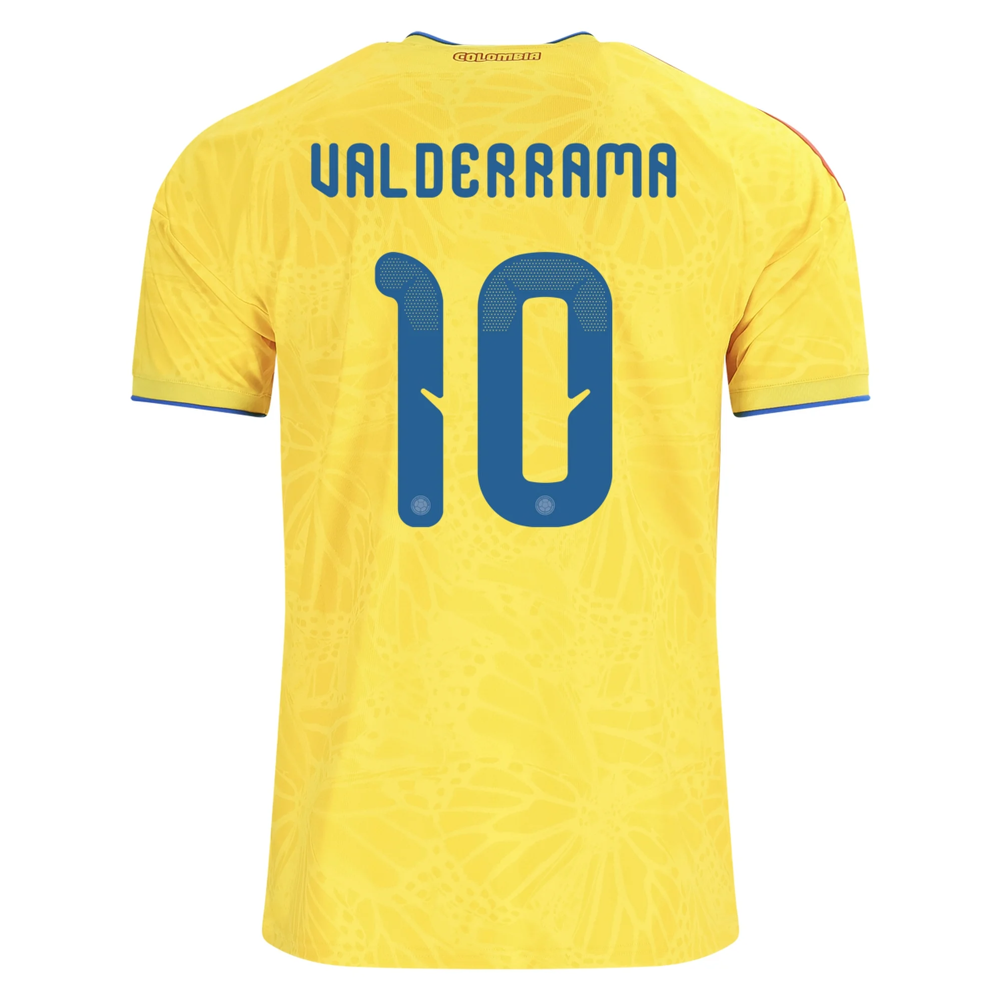 VALDERRAMA NO.10 Camiseta Colombia Primera Equipacion 2026 – Versión Jugador VALDERRAMA NO.10 Camiseta Colombia Primera Equipacion 2026 – Versión Jugador