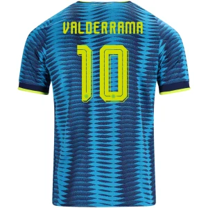 VALDERRAMA NO.10 Camiseta Colombia Segunda Equipacion 2026 – Versión Jugador_1