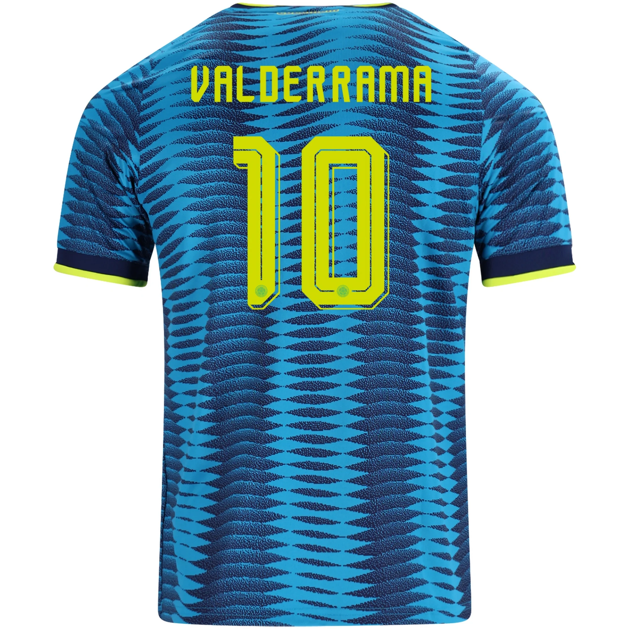 VALDERRAMA NO.10 Camiseta Colombia Segunda Equipacion 2026 – Versión Jugador VALDERRAMA NO.10 Camiseta Colombia Segunda Equipacion 2026 – Versión Jugador_1