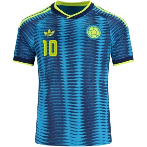 VALDERRAMA NO.10 Camiseta Colombia Segunda Equipacion 2026 – Versión Jugador_1
