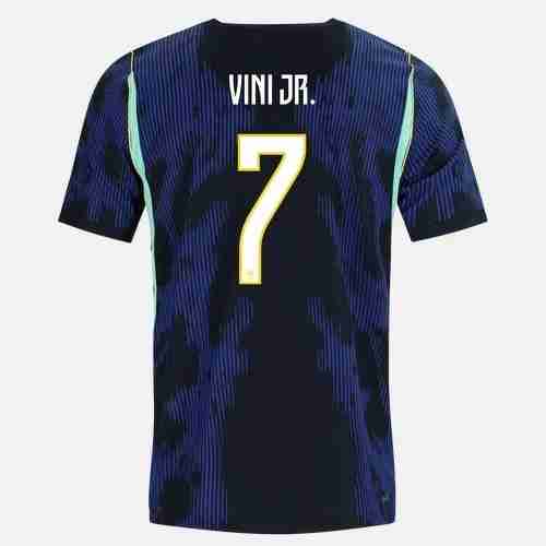 Vini JR. NO.7 Camiseta Brasil Segunda Equipacion 2026 – Versión Jugador Vini JR. NO.7 Camiseta Brasil Segunda Equipacion 2026 – Versión Jugador