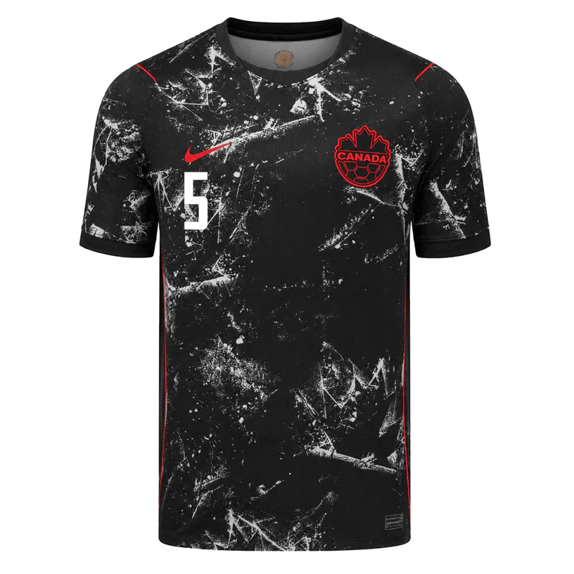 WATERMAN NO.5 Camiseta Canadá Segunda Equipacion 2026 – Versión Jugador_1 WATERMAN NO.5 Camiseta Canadá Segunda Equipacion 2026 – Versión Jugador_1