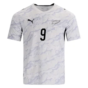 WOOD NO.9 Camiseta Nueva Zelanda Segunda Equipacion 2026 – Versión Jugador_1