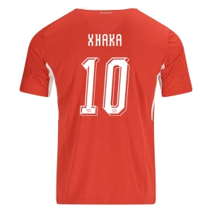 XHAKA NO.10 Camiseta Suiza Primera Equipacion 2026 – Versión Jugador