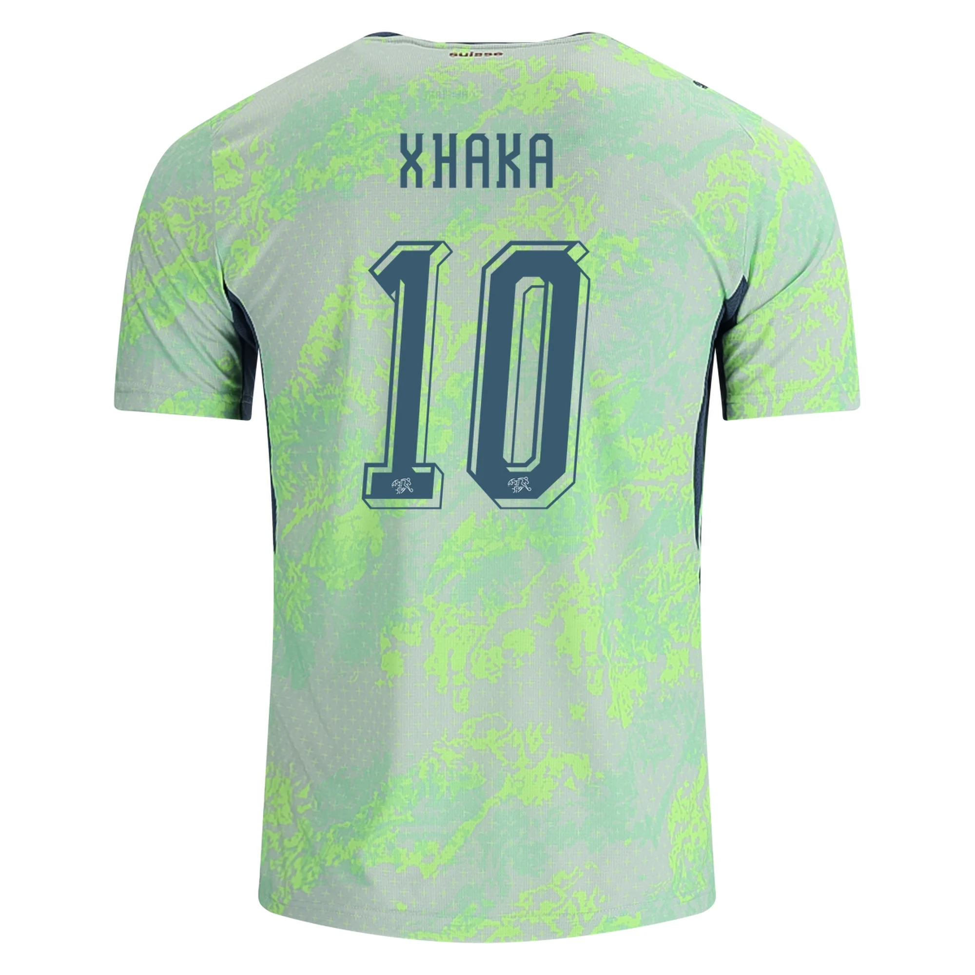 XHAKA NO.10 Camiseta Suiza Segunda Equipacion 2026 – Versión Jugador XHAKA NO.10 Camiseta Suiza Segunda Equipacion 2026 – Versión Jugador